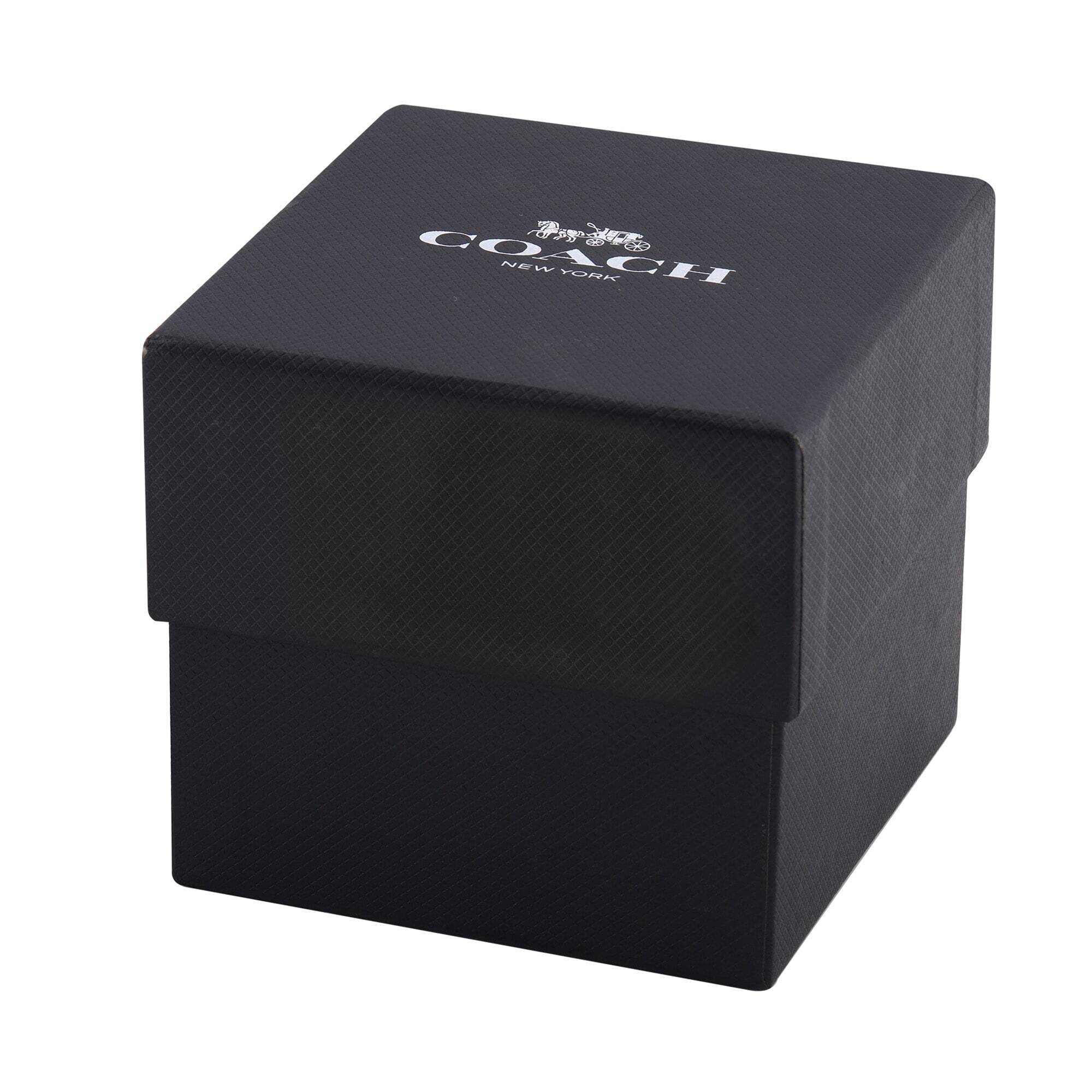 Coach Madison watch packaging box with Coach logo