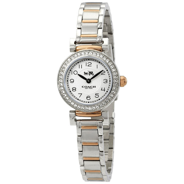 Coach Madison White Dial Two-tone Ladies Watch 14502404 - BigDaddy Watches