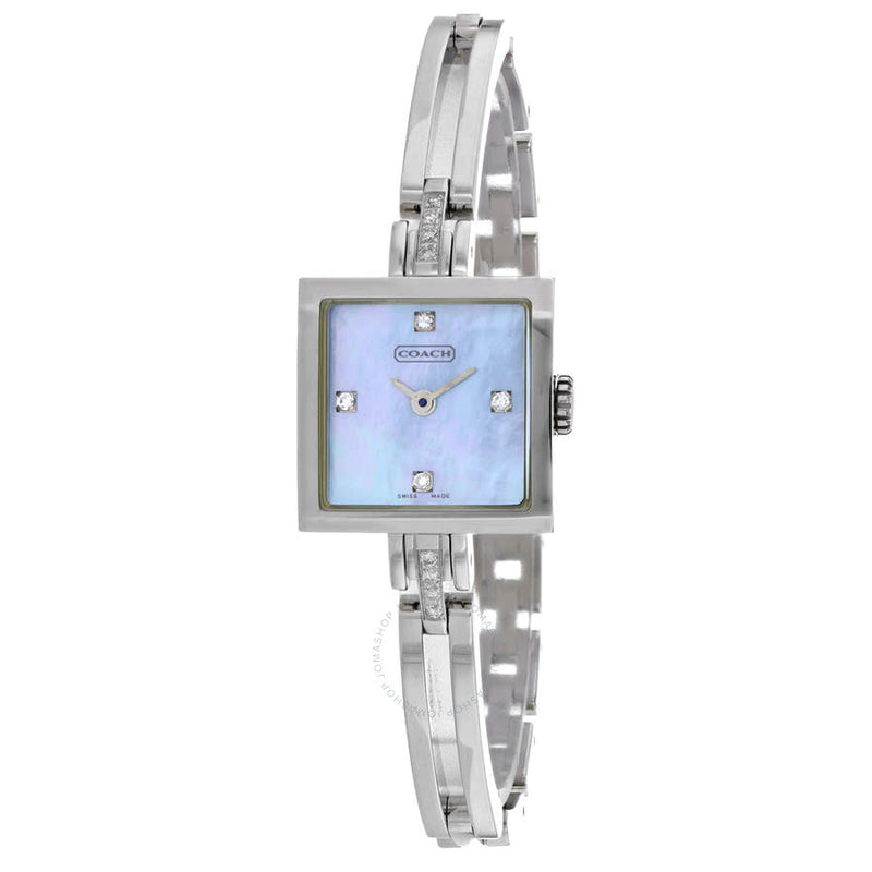 Coach Mother Of Pearl Quartz Mother of Pearl Dial Ladies Watch 14500449 - The Watches Men & Co