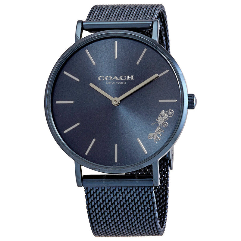 COACH Perry Quartz Blue Dial Ladies Watch 14503485