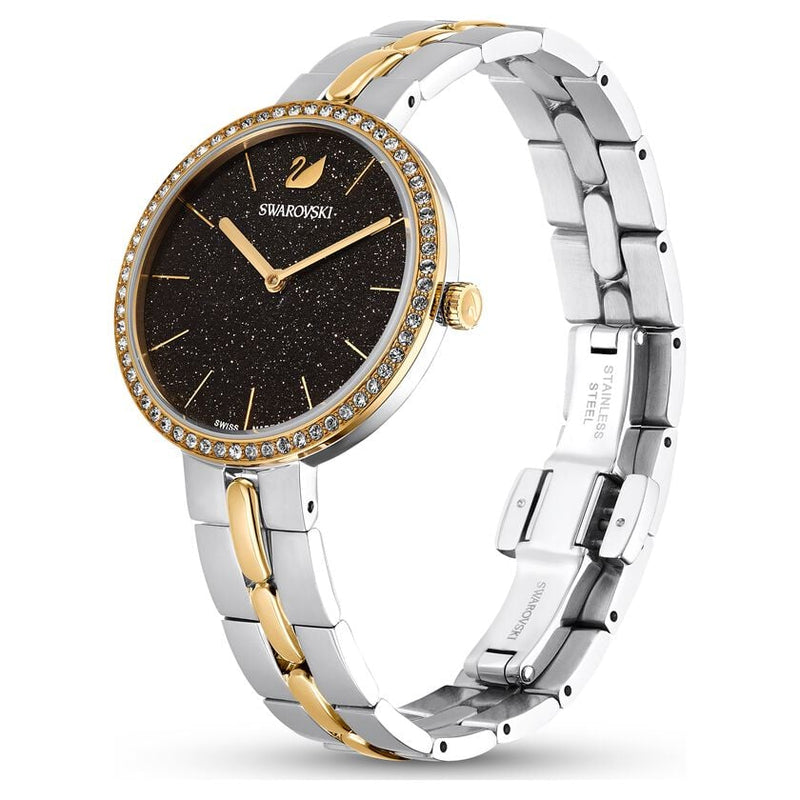 Cosmopolitan watch Metal bracelet, Black, Gold-tone finish 5644072 5644072 - Image 2