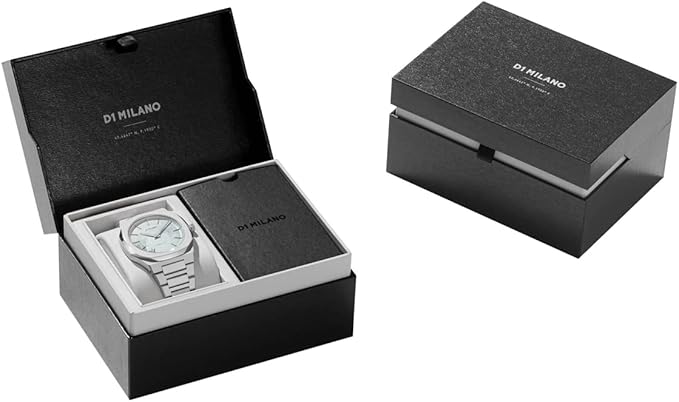 D1 Milano UTBJ18 Ultra Thin watch with black presentation box and packaging