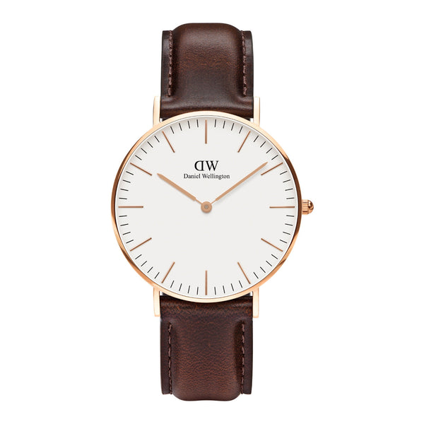 Daniel Wellington Classic Bristol 36mm Women's Gold Watch DW00100039