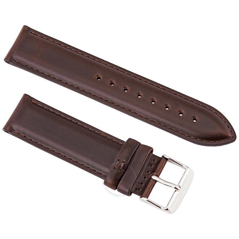 Daniel Wellington Classic Bristol Ladies 20 mm Leather Watch Band DW00200023 - The Watches Men & Co