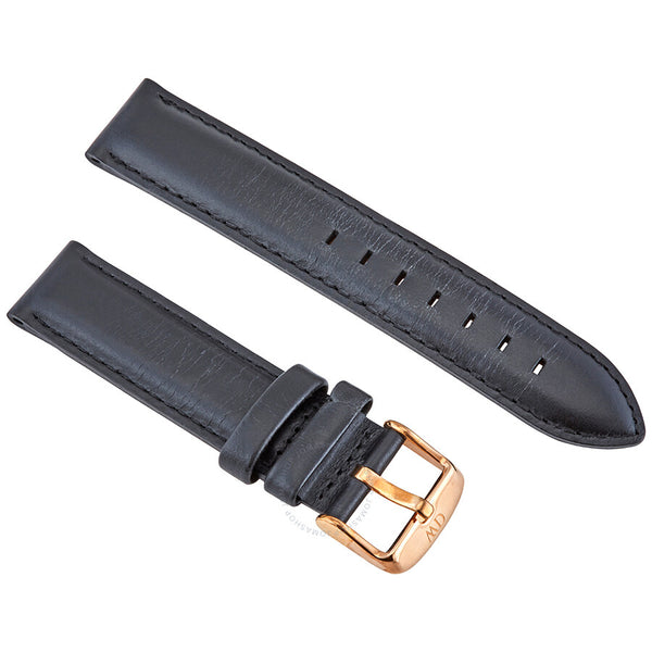 Daniel Wellington Classic Sheffield 18 mm Leather Watch Band DW00200036 - The Watches Men & Co