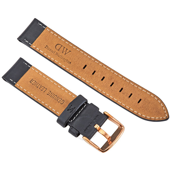 Daniel Wellington Classic Sheffield 18 mm Leather Watch Band DW00200036 - The Watches Men & Co #2