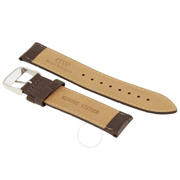 Daniel Wellington Classic York 20 mm Leather Watch Band DW00200025 - The Watches Men & Co #2