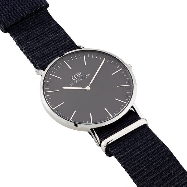 Daniel Wellington Cornwall 40mm Men's Silver Watch DW00100149
