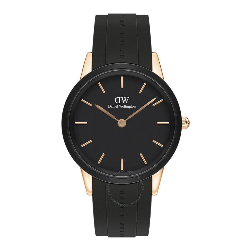 Daniel Wellington Iconic Motion Quartz Black Dial Men's Watch DW00100425 - The Watches Men & Co