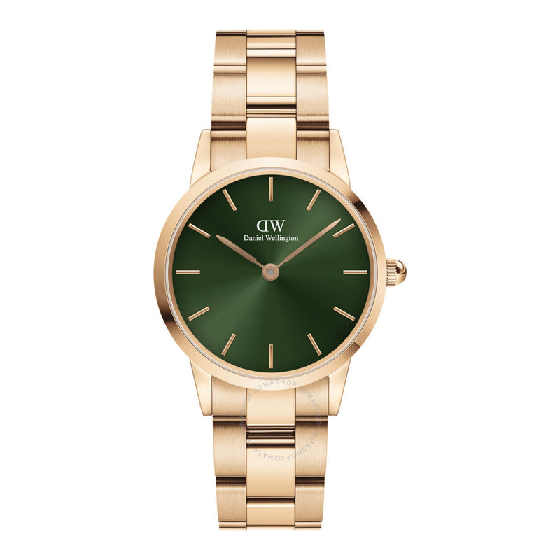 Daniel Wellington Iconic Quartz Green Dial Watch DW00100419 - The Watches Men & Co