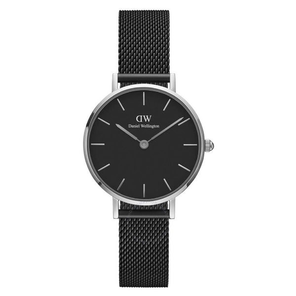 Daniel Wellington Petite Ashfield Quartz Black Dial Ladies Watch DW00100246 - The Watches Men & Co