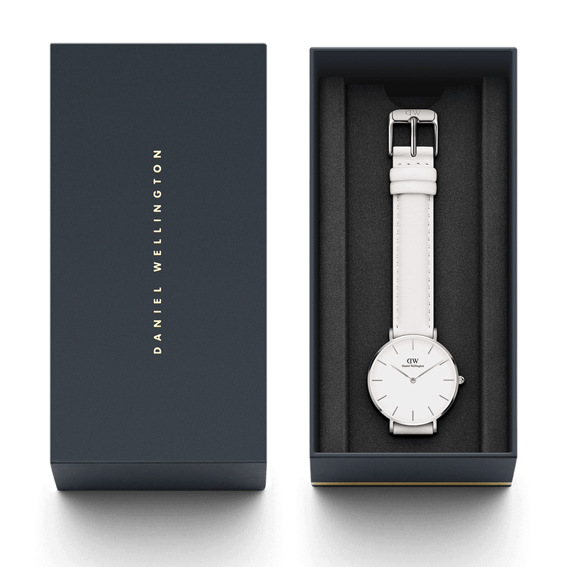 Daniel Wellington Petite Bondi 32mm Women's Silver Watch DW00100190