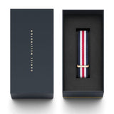 Daniel Wellington Classic Canterbury Gold Watch 18mm Nato Strap DW00200030 - The Watches Men & Co