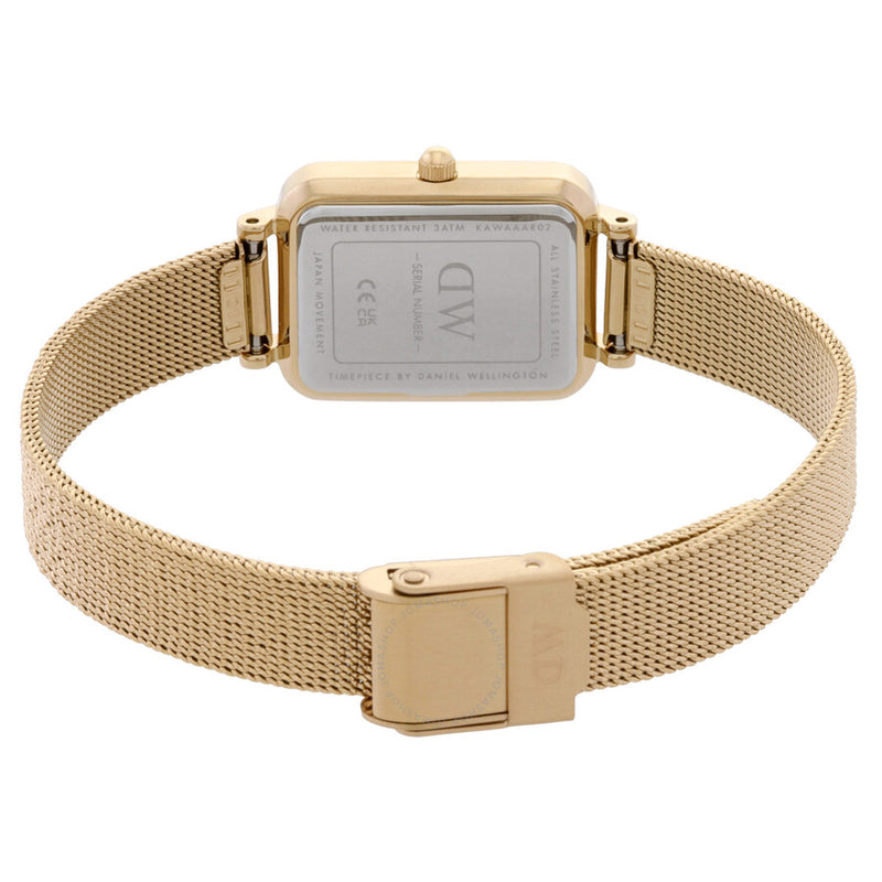 Daniel Wellington Quadro Quartz White Dial Ladies Watch DW00100556 - The Watches Men & Co #3