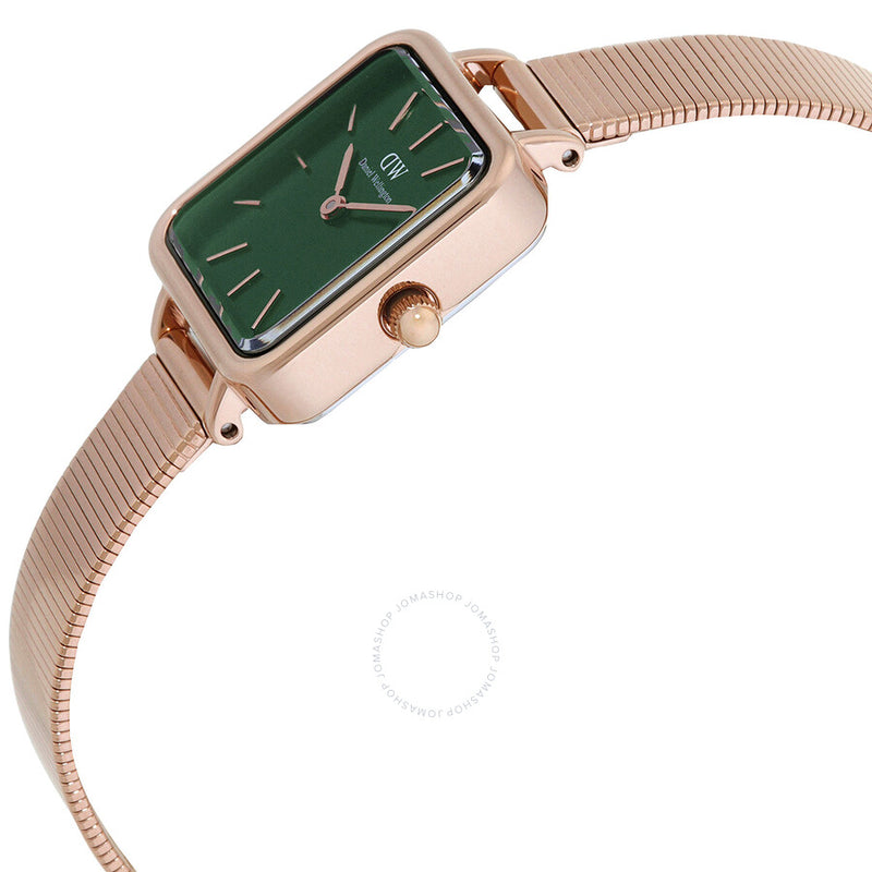 Daniel Wellington Quadro Studio Quartz Green Dial Watch DW00100519 - The Watches Men & Co #2