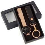 Daniel Wellington Quartz Black Dial Ladies Watch and Keyring Set DW00300118 - The Watches Men & Co #4