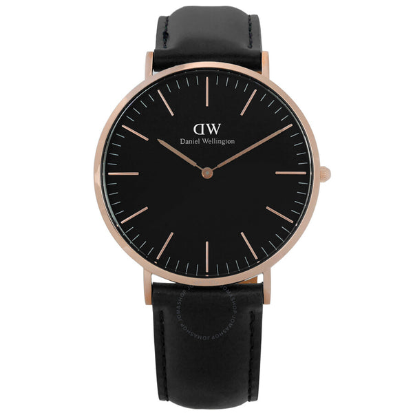 Daniel Wellington Quartz Black Dial Men's Watch DW00500035 - The Watches Men & Co