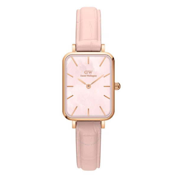 Daniel Wellington Quartz Pink Dial Ladies Watch DW00100508 - The Watches Men & Co