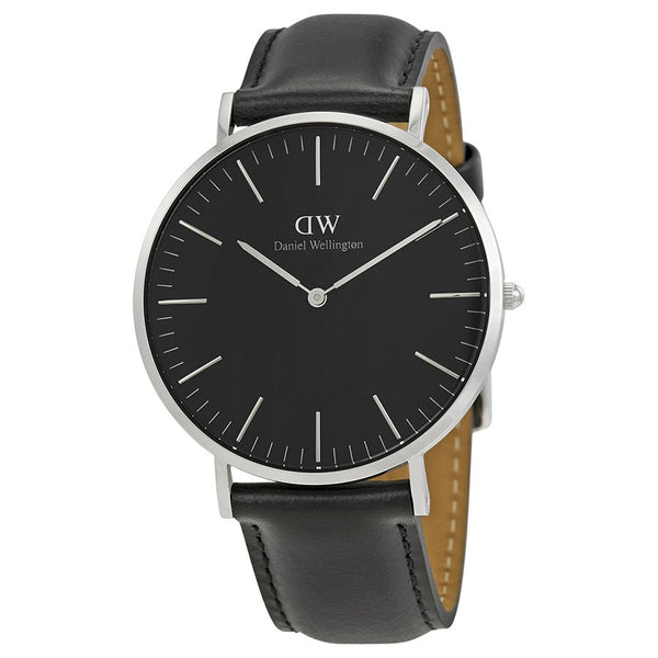 Daniel Wellington Sheffield 40mm Men's Silver Watch - Kiwi Watches