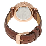 Daniel Wellington White Classic Petite St Mawes 28mm Women's Gold Watch DW00100175 - Kiwi Watches