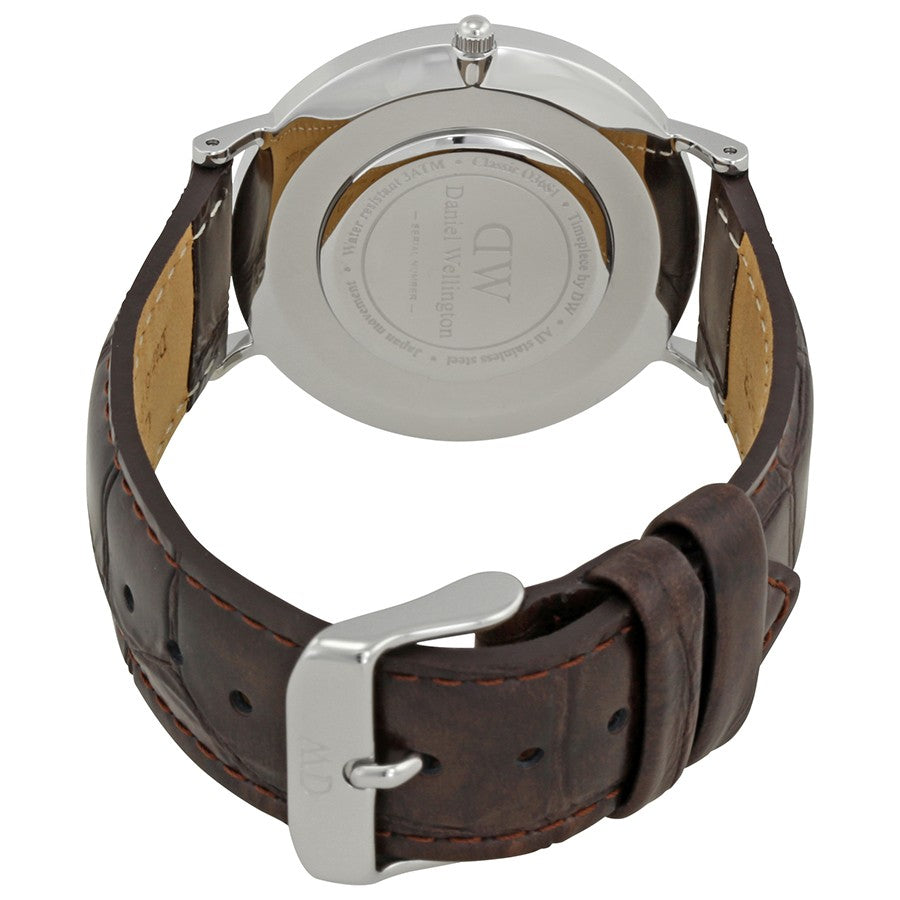 Daniel Wellington Classic York 36mm Women's Silver Watch