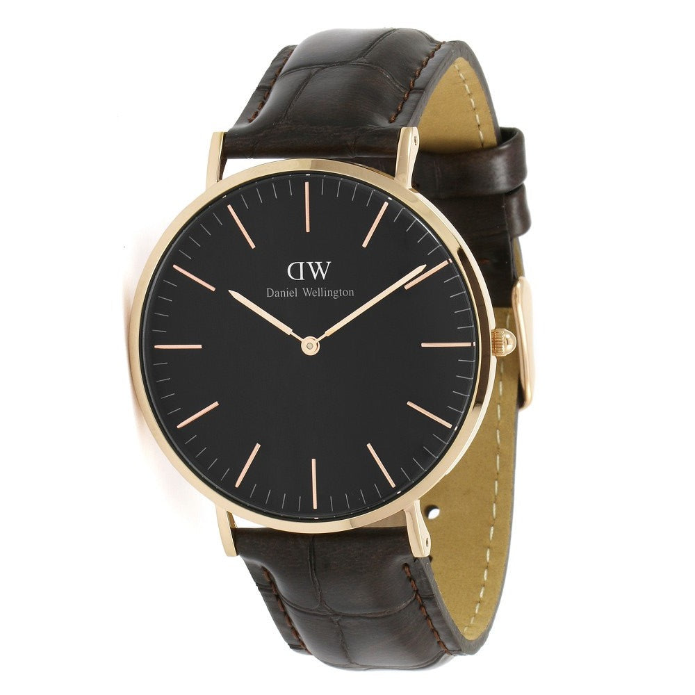 Daniel Wellington York 40mm Men's Gold Watch DW00100128
