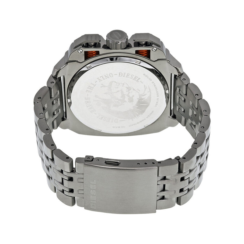 Diesel BAMF Chronograph Grey Dial Grey Ion-plated Men's Watch DZ7344 - BigDaddy Watches #3