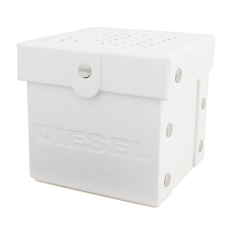 Diesel Mega Chief Chronograph Grey Dial Gunmetal Men's Watch #DZ4282 - The Watches Men & CO #4