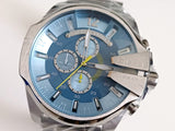 Diesel Mega Chief Chronograph Light Blue Dial Men’s Watch DZ4281 - Watch