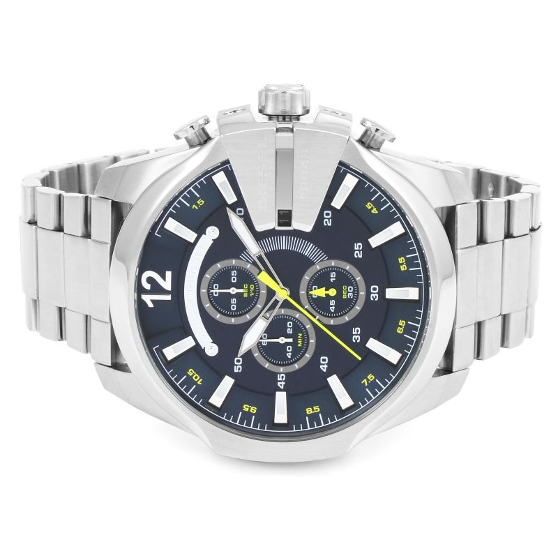 Diesel Mega Chief DZ4465 watch face-on view showing chronograph subdials