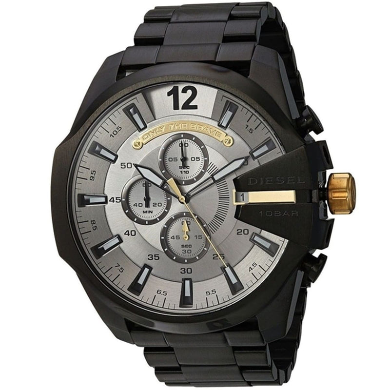 Diesel Mega Chief Men’s Chronograph Black IP Stainless Steel Watch DZ4479 DZ4479 - Image 2