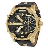 Diesel Mr. Daddy 2.0 Black Dial Men's Chronograph Watch #DZ7371 - The Watches Men & CO