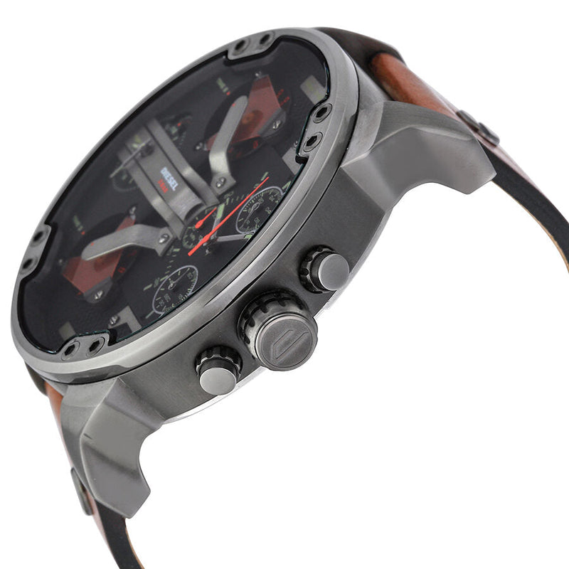 Diesel Mr. Daddy 2.0 Black Dial Quartz Men's Watch #DZ7332 - The Watches Men & CO #2