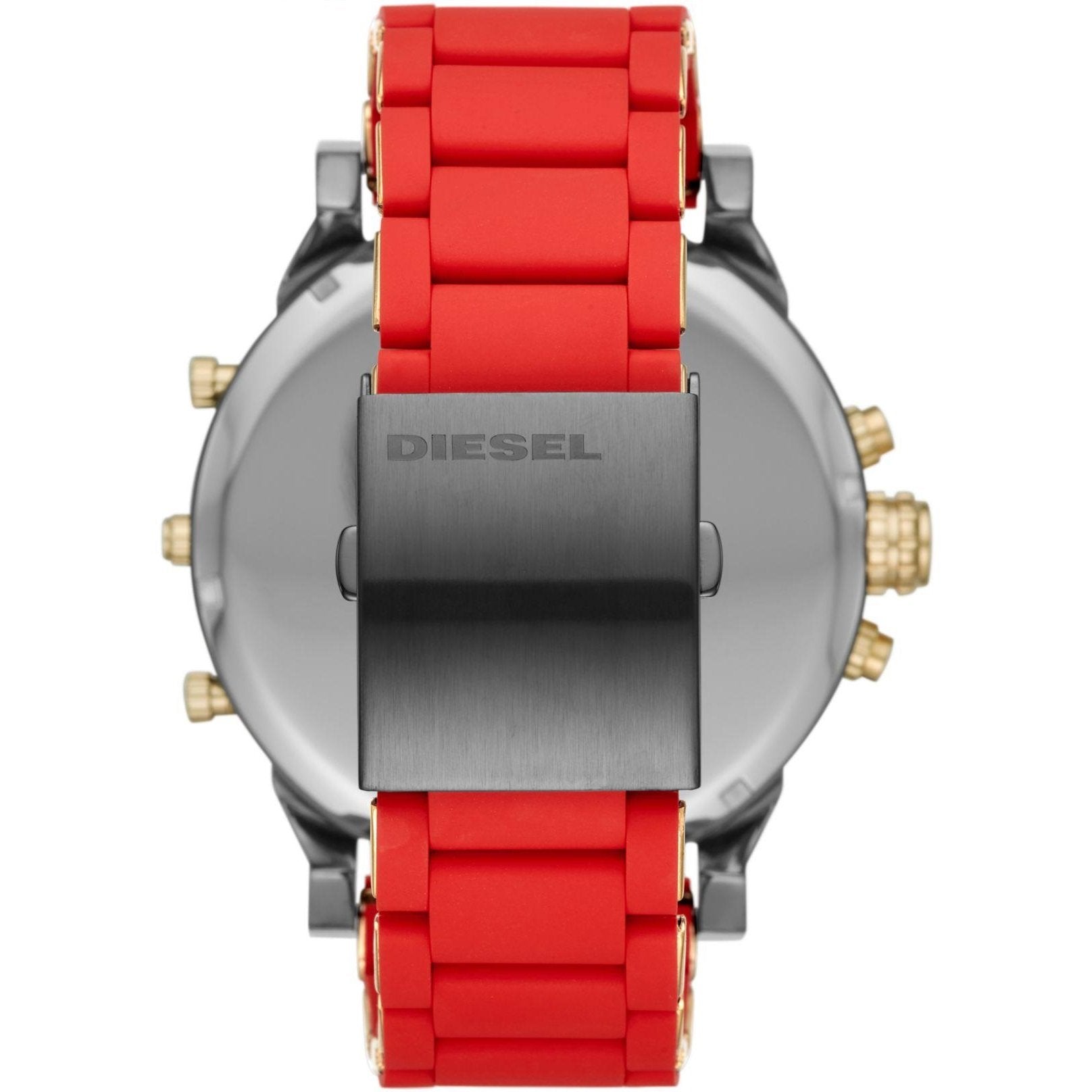Diesel Mr Daddy 2.0 Two-Hand Red Stainless Steel Watch DZ7430 - Watch