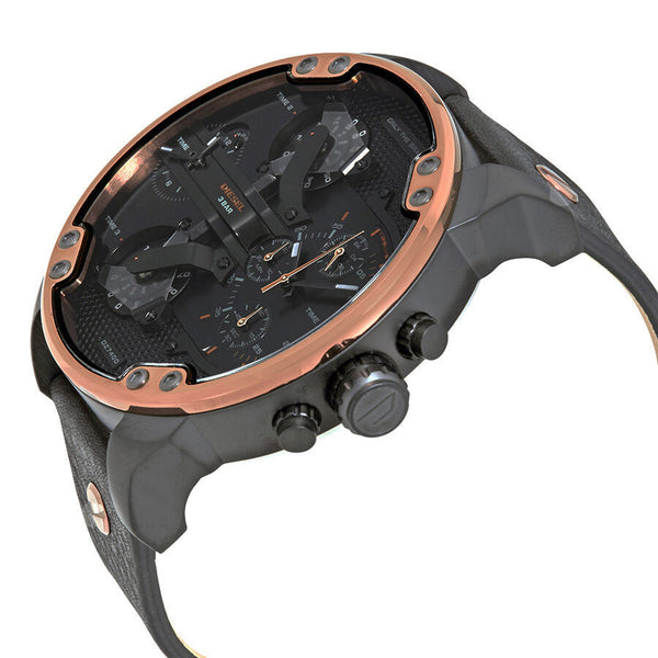 Diesel Mr. Daddy 2.0 Chronograph Black Dial Men's Watch #DZ7400 - The Watches Men & CO #2