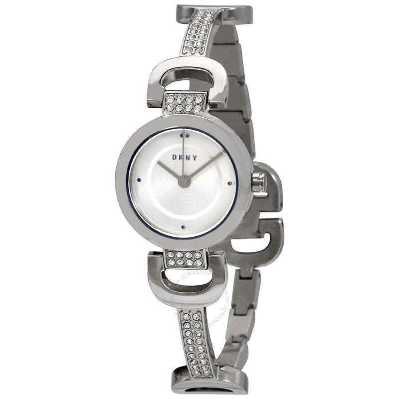 DKNY City Link Quartz Silver Dial Ladies Watch NY2751 - The Watches Men & Co