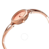 DKNY Crosswalk Quartz Rose Gold Dial Ladies Watch NY2812 - The Watches Men & Co #2