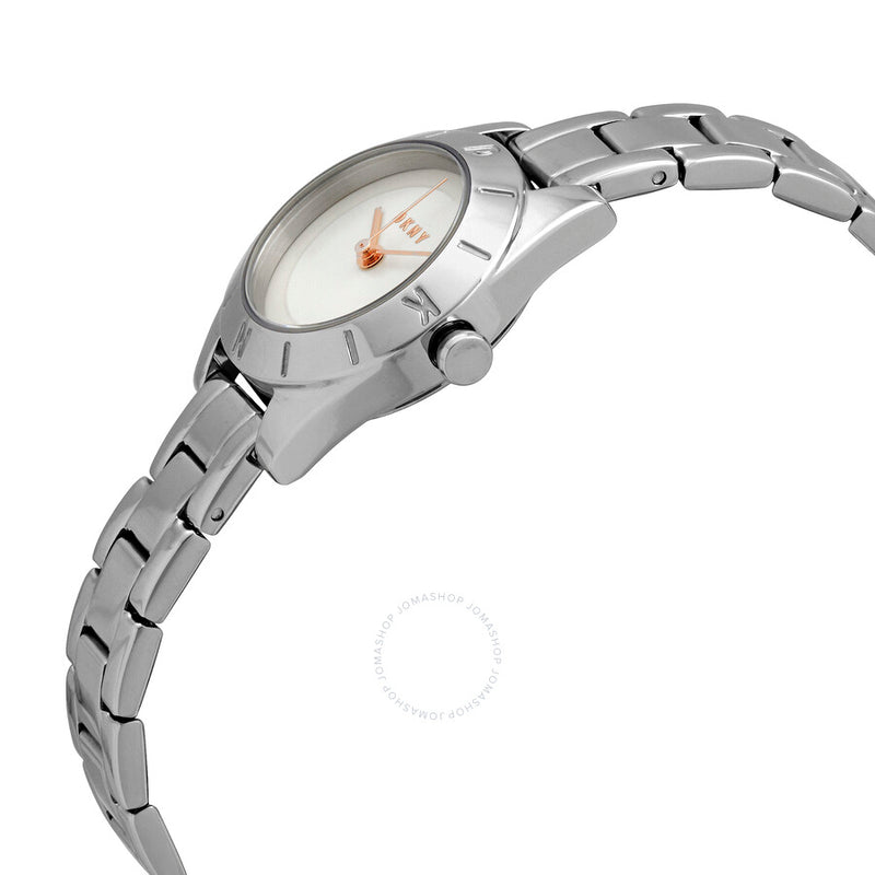 DKNY Quartz Silver Dial Stainless Steel Ladies Watch NY2870 - The Watches Men & Co #2