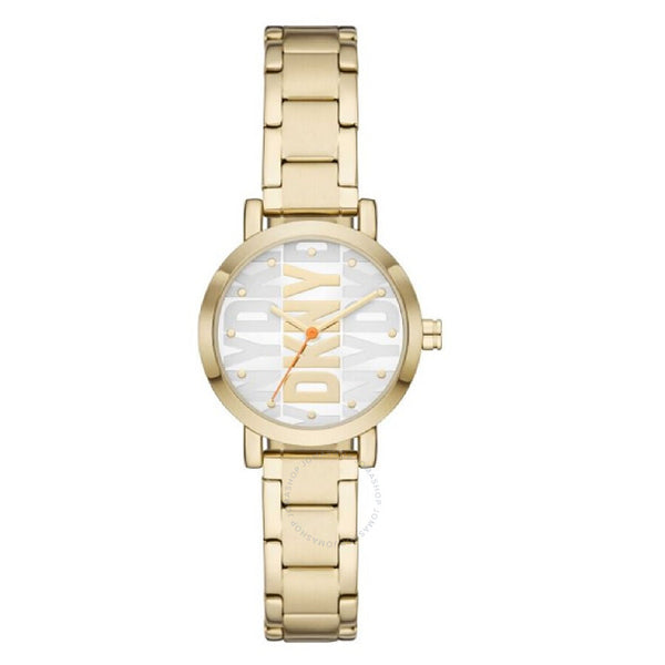 DKNY Soho Quartz Silver Dial Ladies Watch NY6647 - The Watches Men & Co