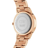 Daniel Wellington Black Iconic Link 32mm Ladies Gold Watch DW00100212