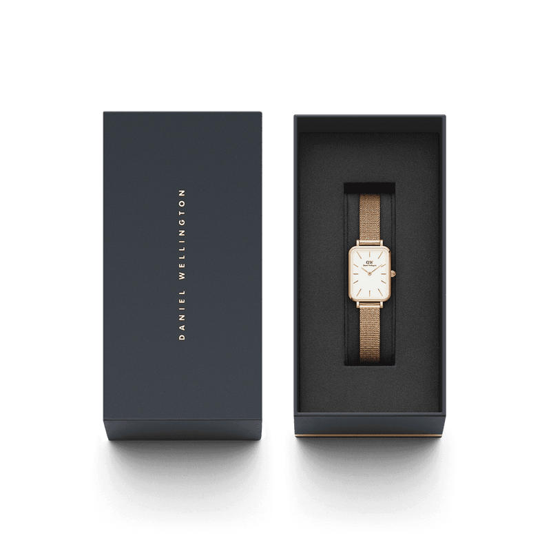 Daniel Wellington Quadro Pressed Melrose 20x26mm Women's Watch DW00100431