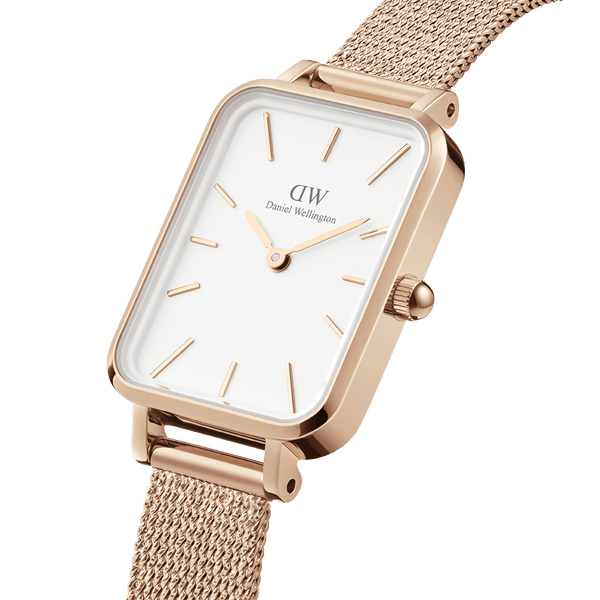 Daniel Wellington Quadro Pressed Melrose 20x26mm Women's Watch DW00100431