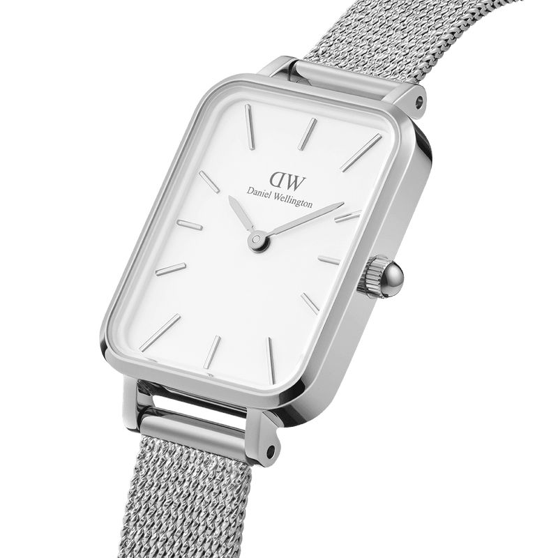 Daniel Wellington Quadro Pressed Sterling 20x26mm Women's Watch DW00100438