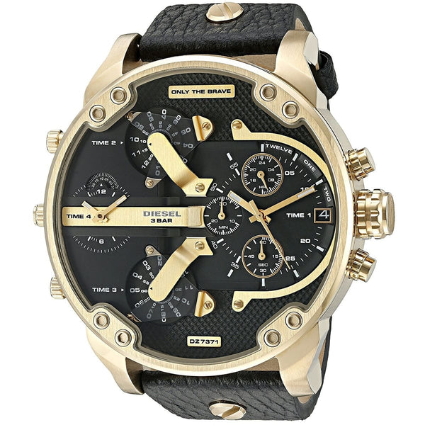 Diesel Big Daddy Gold Men's Watch DZ7371 (DEFECT)