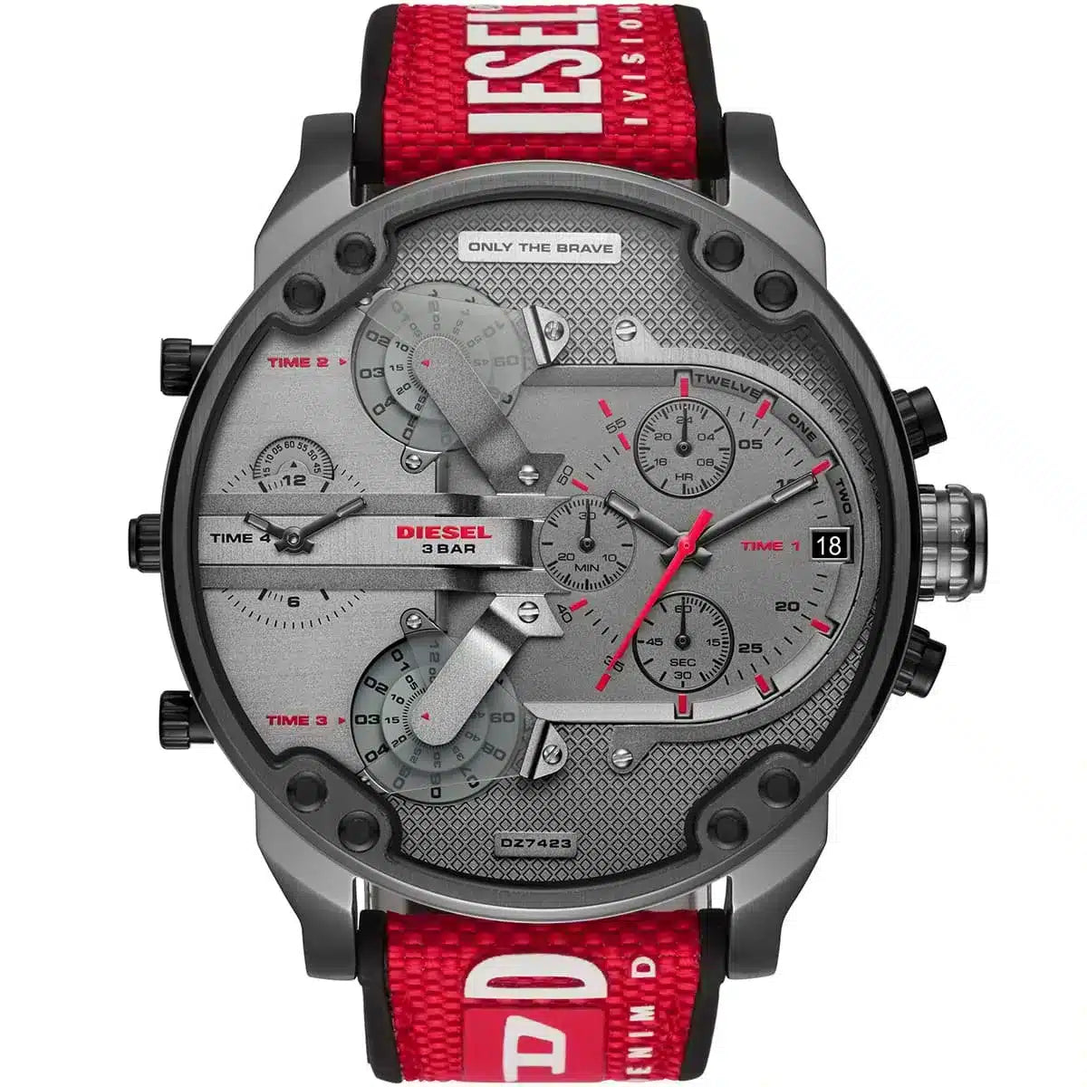 Diesel Mr. Daddy 2.0 Chrono Red Men's Watch DZ7423
