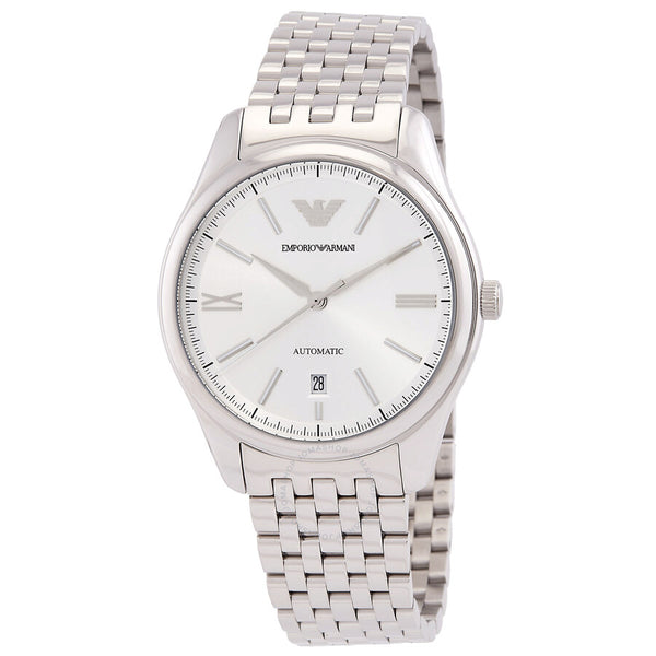 Emporio Armani Automatic Silver Dial Men's Watch AR60076 - The Watches Men & Co