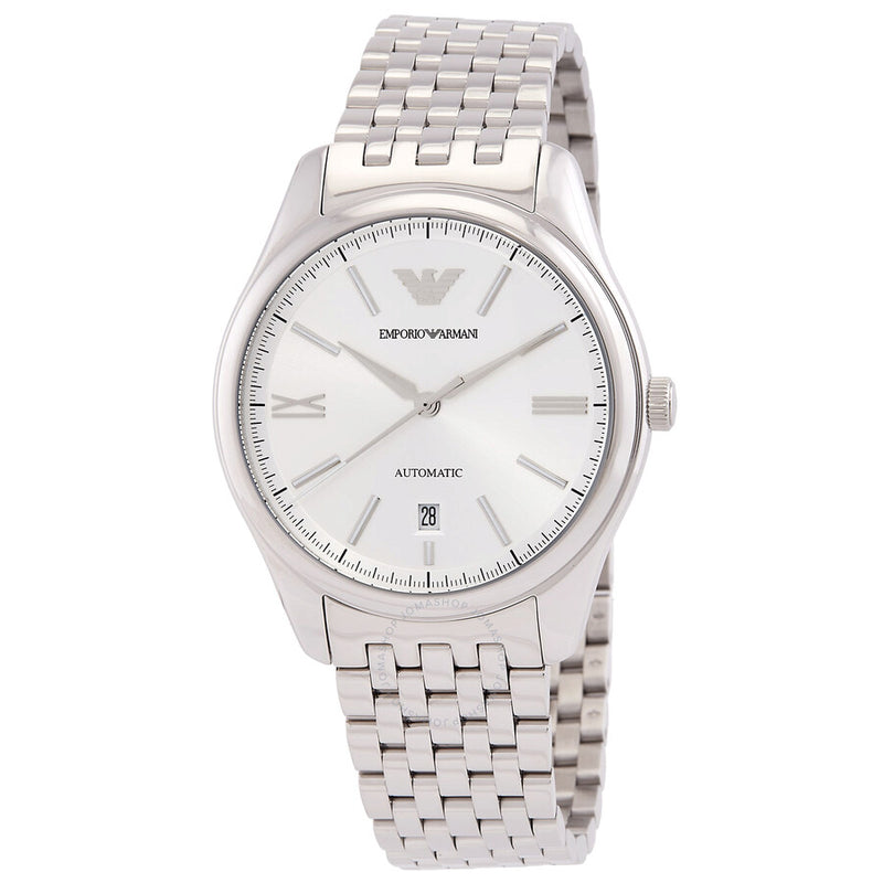 Emporio Armani Automatic Silver Dial Men's Watch AR60076 - The Watches Men & Co