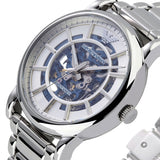 Emporio Armani Automatic Silver Skeleton Dial Men’s Watch AR60006 - Watch