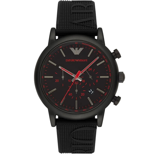 Emporio Armani Black Men's Watch - AR11024 AR11024 - Image 1