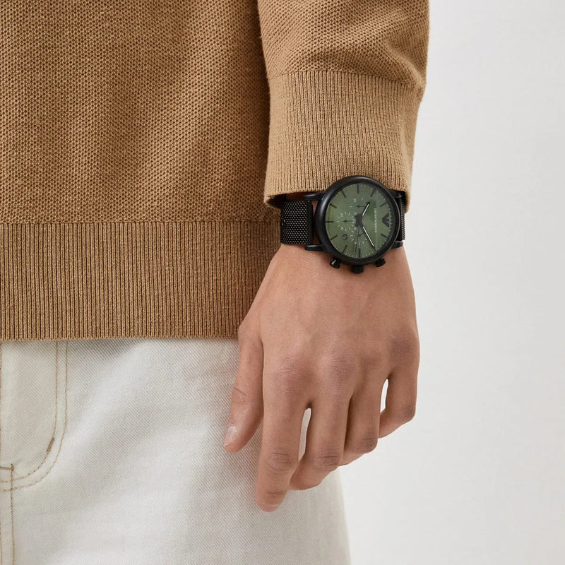 Emporio Armani Black Men's Watch - AR11470 AR11470 - Image 8